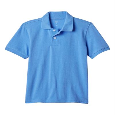 GAP Boys Short Sleeve Polo Union Blue M