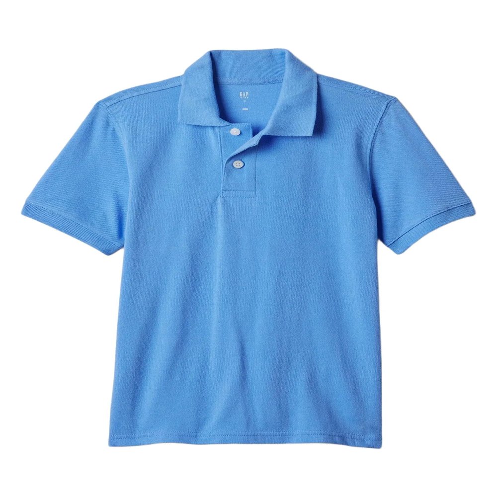 GAP Boys Short Sleeve Polo Union Blue M