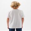 GAP Boys Short Sleeve Logo T-Shirt Optic White S view 2