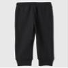 GAP Baby Boys Logo Pull-On Jogger Sweatpants Charcoal HTHR Grey 3 Years view 2