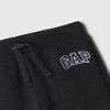GAP Baby Boys Logo Pull-On Jogger Sweatpants Charcoal HTHR Grey 3 Years view 3