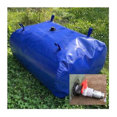 Foldable Water Jerry Can Collapsible Water Container, Bucket Transport Water Storage Bag, For Storing And Transporting Water Leakproof PVC, Customizable (Color : Blue, Size