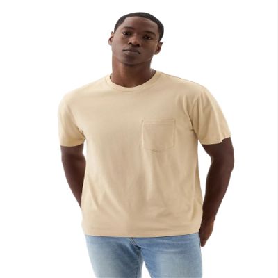 GAP Mens Pocket Tee Wicker S