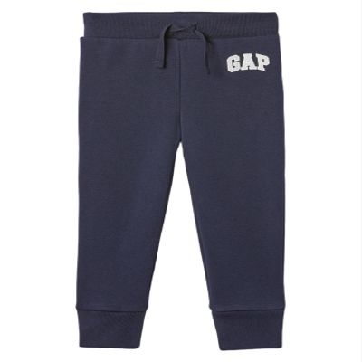GAP Baby Boys Logo Pull-On Jogger Sweatpants Tapestry Navy 3 Years