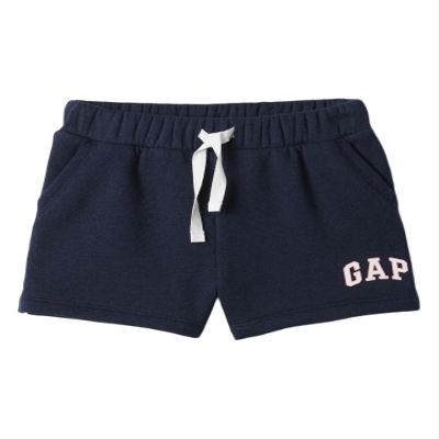 GAP Baby Girls Logo Shorts Tapestry Navy 12-18M
