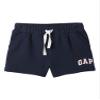 GAP Baby Girls Logo Shorts Tapestry Navy 12-18M view 1