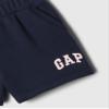 GAP Baby Girls Logo Shorts Tapestry Navy 12-18M view 3