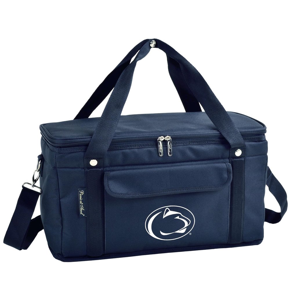 Penn State Nittany Lions Licensed 42 Can Capacity Semi Rigid Collapsible Leakproof Cooler- Designed & Quality Approved in The USA