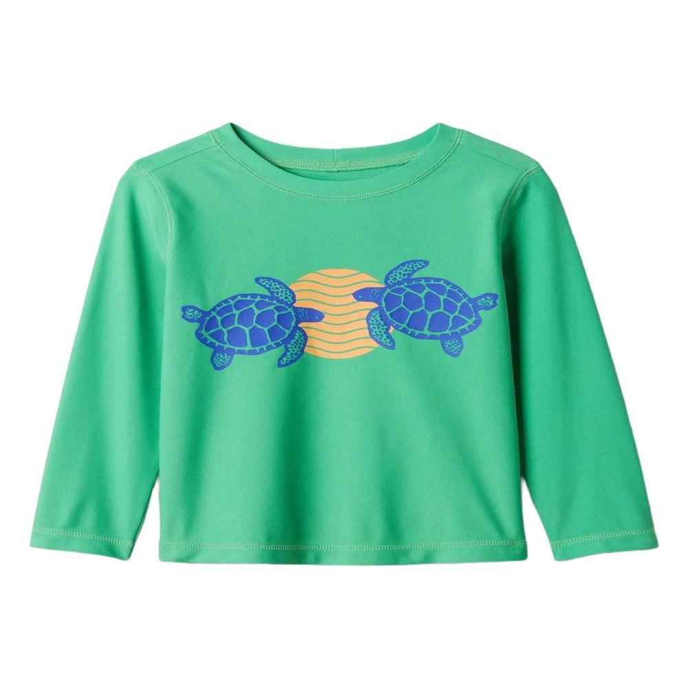 GAP Baby Boys Long Sleeve Rashguard Bright Meadow 3YRS