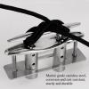 LJFMDLN Boat Deck Cleat, Pull Up Boat Cleat Open Base Highly Polished Marine Hardware for Kayak Dock Boat/Yacht Spare Parts SUS316 (Size : 8 inch) view 2