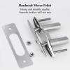 LJFMDLN Boat Deck Cleat, Pull Up Boat Cleat Open Base Highly Polished Marine Hardware for Kayak Dock Boat/Yacht Spare Parts SUS316 (Size : 8 inch) view 4