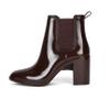Jeffrey Campbell Womens Hurricane Patent Chelsea Boots Brown 7 Medium (B,M) view 4