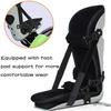 DSINEY Rehabilitation Bicycle, Stationary Foot Pedal Exerciser Cycle Bike, Portable Upper and Lower Extremity Physiotherapy Rehabilitation Equipment, Resistance Adjustable (Color : O) view 3