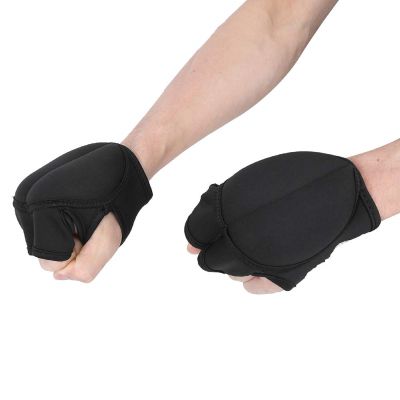 1 Pair Weighted Gloves Wrist Weighted Sandbag Portable Wrist Sandbag Weighted boxing gloves Sandbag Gloves for Fitness Gym