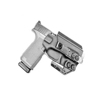 Model 2 Holster for G19 - Shadow Systems MR918/MR920, IWB, AIWB Right & Left Hand (Right Hand W/Mag Carbon Grey)