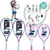 Babolat B'Fly 19 Inch Tennis Racquet Bundled with 3 White Overgrips and 3 Pink Tennis Balls view 2