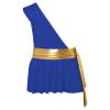 YOOJOO Men's Halloween Costume Greek Mr. Toga One Shoulder Strap Suspender Ruffle Skirt Party Fancy Dress #D1752-Blue Small view 3