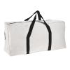 PATIKIL 26" Camp Chair Replacement Bag, Oversize Storage Duffle Bag Waterproof Moving Bag with Zipper Foldable Canvas Tote Bag for Travel Camping, White (26x18.5x7.8") view 1