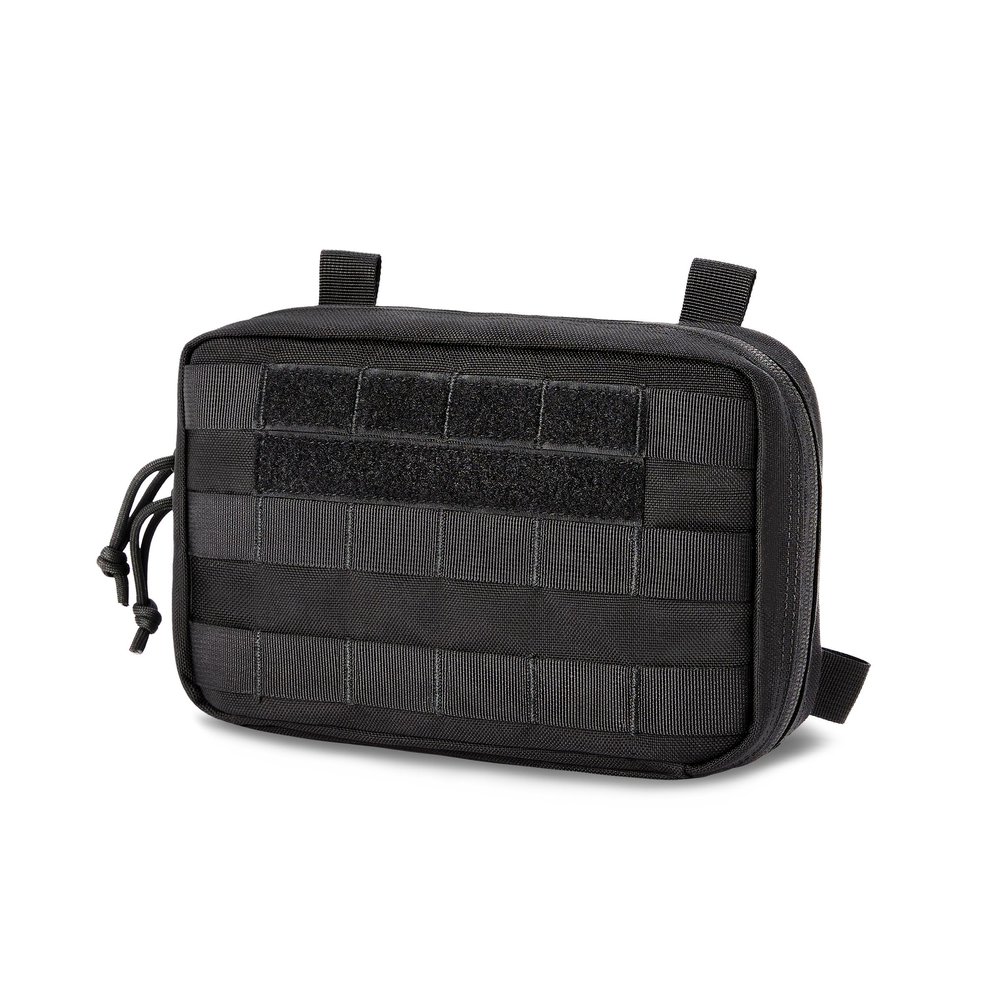 Cargo Works Tactical MOLLE Admin Pouch for Tactical Vest Chest Pack Utility, Tool Organizer, EDC Pouch 8.5"x5"x2"