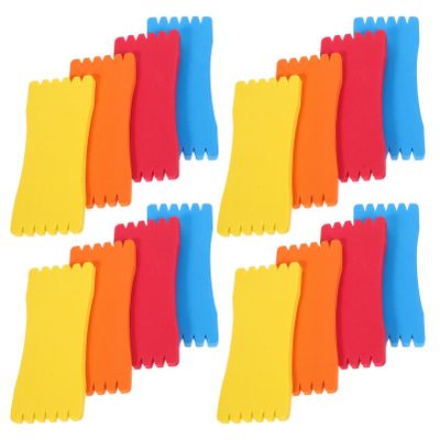 50pcs Fishing Line Winding Board Foam Holders Sponge Fishing Accessories for Easy Storage and Organization Lightweight Design