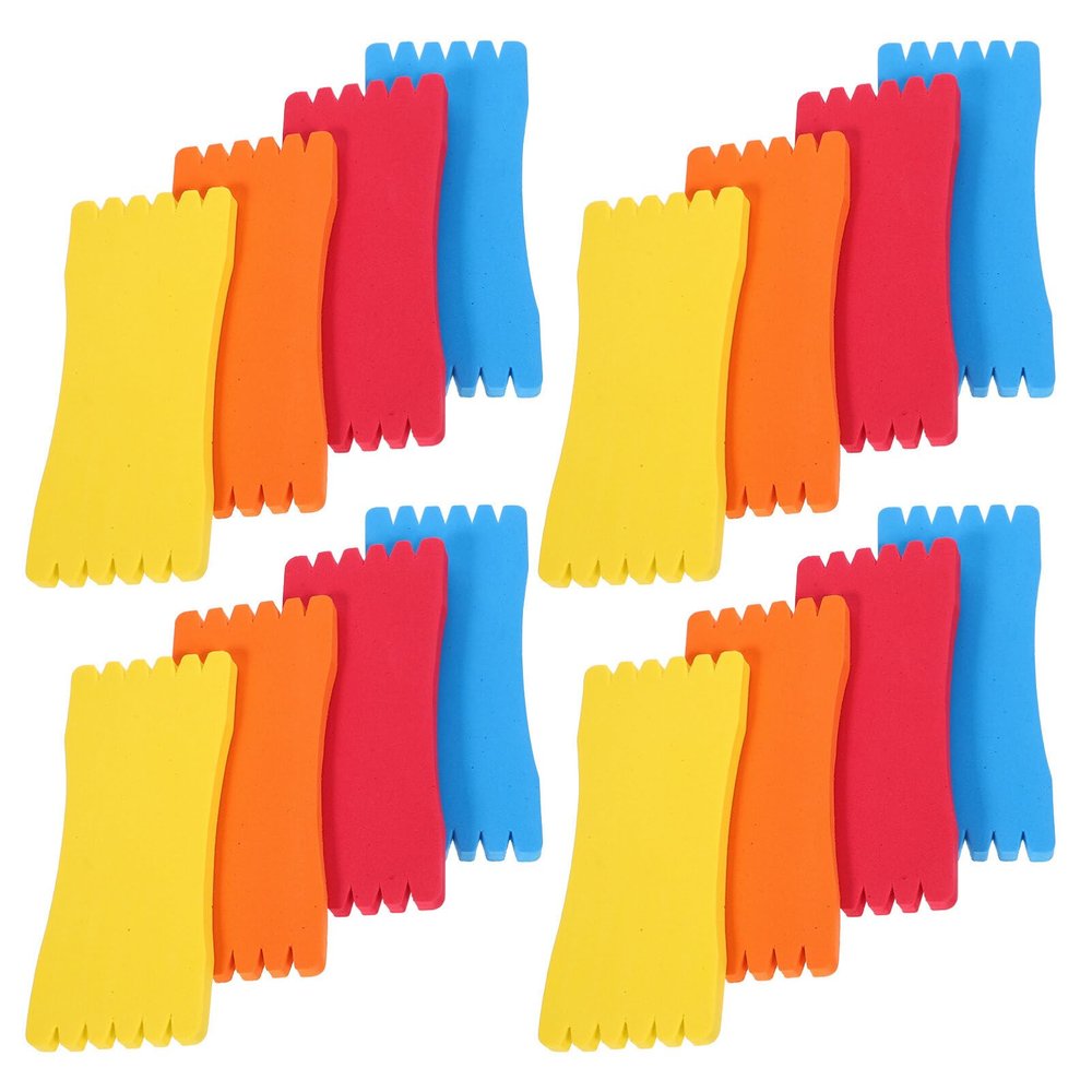 50pcs Fishing Line Winding Board Foam Holders Sponge Fishing Accessories for Easy Storage and Organization Lightweight Design