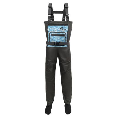 8 Fans Fishing Waders for Men and Women, Chest Waders- Waterproof Bootfoot, Neoprene Waders for Hunting & Fishing L