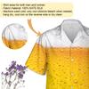 Beer Lovers Hawaiian Shirts for Men - Beer Foams Button Down Mens Hawaiian Shirts Set 43 Size XL view 3