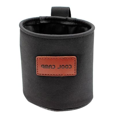 Outdoor Camping Cup Holder Chair Cup Stand Support Fishing Chair Drinks Tray for Beach Fishing Camping Picnic Portable Water Cup Holder Stand with Strap for Bike