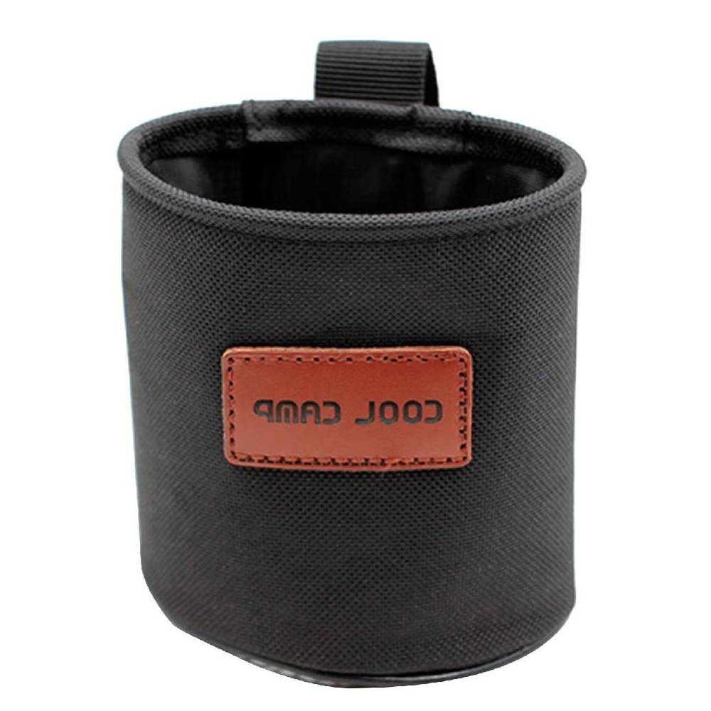Outdoor Camping Cup Holder Chair Cup Stand Support Fishing Chair Drinks Tray for Beach Fishing Camping Picnic Portable Water Cup Holder Stand with Strap for Bike