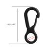 10pcs Plastic Snap Clip Hook Camping Carabiner Buckle Outdoor Tent Accessories Multifunction Snap Hook Camping Equipment Heavy Duty Plastic view 3