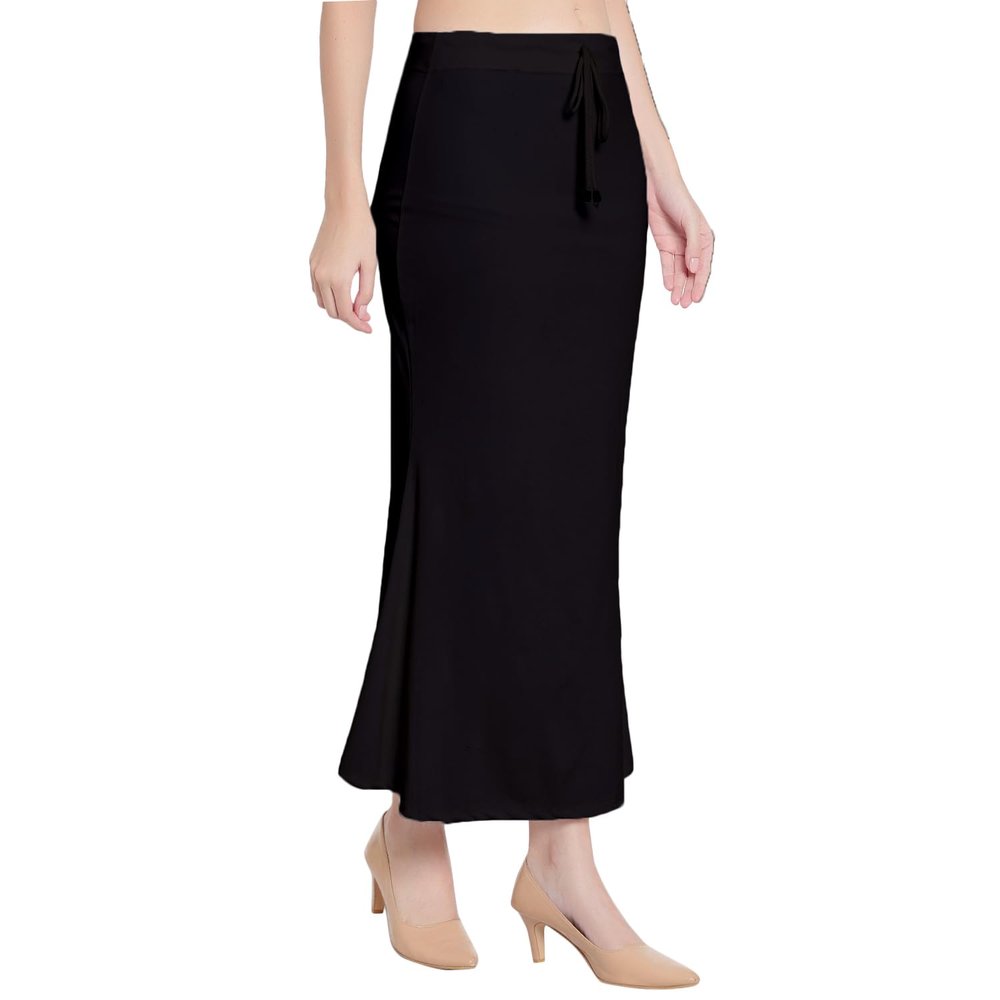 Fish Cut Shapewear Stretchable Thigh & Hip Shaper Saree Silhouette Shapewear for Womens (as1, alpha, 4x_l, regular, regular, Black)