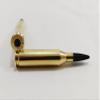 243 Winchester Snap caps - Dummy Training Rounds - Set of 5 (Black & Brass) view 3