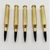243 Winchester Snap caps - Dummy Training Rounds - Set of 5 (Black & Brass) view 4
