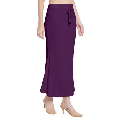 Fish Cut Shapewear Stretchable Thigh & Hip Shaper Saree Silhouette Shapewear for Womens (as1, alpha, 4x_l, regular, regular, Magenta)