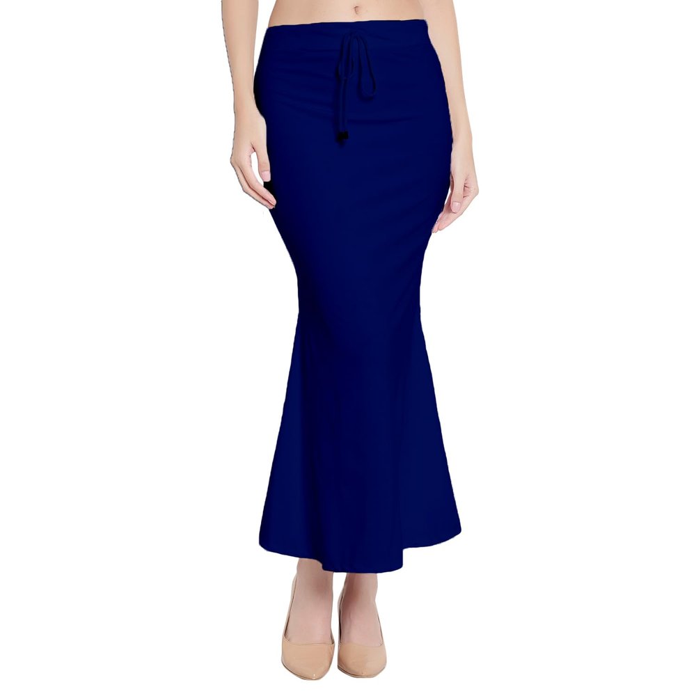 Fish Cut Shapewear Stretchable Thigh & Hip Shaper Saree Silhouette Shapewear for Womens (as1, alpha, x_l, regular, regular, Navy Blue)