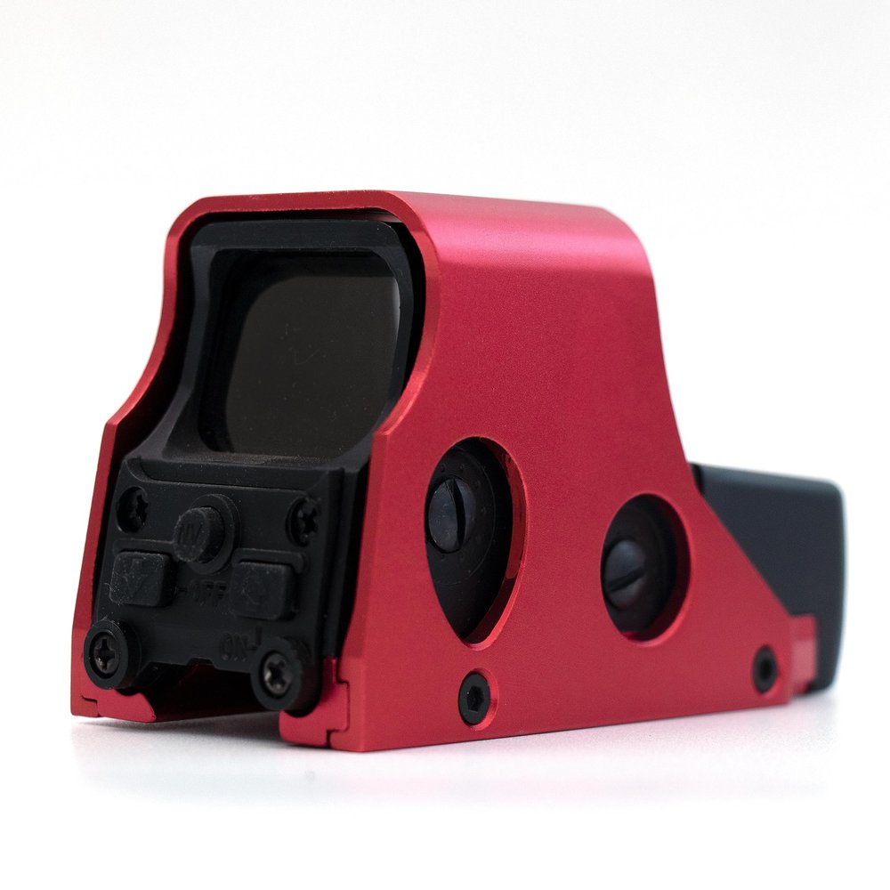 Bravary 551 Holographic Sight Red Green Dot Holo Sight Metal Scope 10 Levels Brightness Adjustment Holographic Sight
