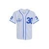 Youth The Sandlot Benny 'The Jet' Rodriguez 30 Hip Hop Stitched Sports Boys Shirts Movie Baseball Jerseys (as1, Alpha, l, Regular, White) view 2