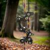 Arbo Space 11.7mm Aspen Kernmantle Static 32 Strand Arborist Climbing Rope and Notch Rope Runner Pro Bundle (Rope Runner + 200' Aspen 11.7mm, Two Sewn Eye) view 1