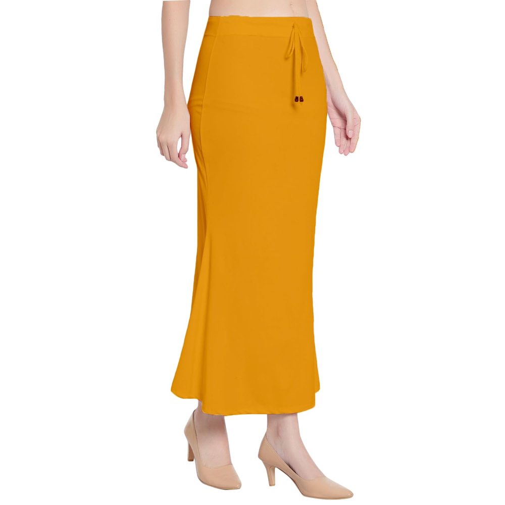 Fish Cut Shapewear Stretchable Thigh & Hip Shaper Saree Silhouette Shapewear for Womens (as1, alpha, xx_l, regular, regular, Orange)