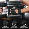 ATERCEL Workout Gloves for Men and Women Weight Lifting Gloves with Full Padding for Gym, Fitness, Exercise, Cycling, Bike, RowingBlack, L view 4