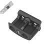 NOBUHIRO 45 Degree Offset Tactical Light Mount, Aluminum Alloy Offset Light Mount for M300 M600 Series Tactical Flashlight, Fit for 20mm Picatinny Rail view 1