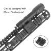 NOBUHIRO 45 Degree Offset Tactical Light Mount, Aluminum Alloy Offset Light Mount for M300 M600 Series Tactical Flashlight, Fit for 20mm Picatinny Rail view 2