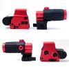 Bravary 558 G33 Holographic Sight Magnifier Combo for Airsoft Red & Green Dot Holographic Reflex Sight Scope w/ G33 3X Magnifier Combo Built-in Flip QD Mount view 2