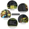 Akida Kids Oversized Changing Robe/Swim Parka,Waterproof Surf Poncho Warm Coat Jacket,Quick Dry Wetsuit Changing Towel.(Cam Green/Black,XS) view 3