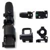 Bravary 558 G33 Holographic Sight Magnifier Combo for Airsoft Red & Green Dot Holographic Reflex Sight Scope w/ G33 3X Magnifier Combo Built-in Flip QD Mount view 2