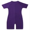 Alvivi Kids Girls Boys One Piece Zipper Rash Guard Swimsuit Anti-UV Tankini Sun Protection Wetsuit Bathing Suit Purple 8 Years view 4