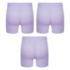Lorilida 2 Pack Dancing Shorts Kids Girls Bike Shorts Breathable Cotton Under Dress Shorts for Toddler Baby Purple 5-6 Years view 3