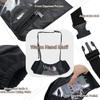 MDSTOP Outdoor Football Hand Warmer Muff Fits for Hunting, Fly Fishing, Camping, Hiking (New Black) view 3