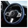 FUERU Car Steering Wheel Cover Set Car Steering Wheel Cover Breathable Ice Silk Grip Comfortable Car Interior (Color : 3#) view 1