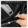 FUERU Car Steering Wheel Cover Set Car Steering Wheel Cover Fashion with Diamonds Ultra-Thin Comfortable Car Interior (Color : 4#) view 4